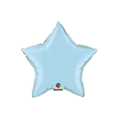 Globo Estrella de foil 9"-23cm Qualatex