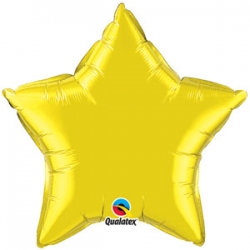 Globo Estrella de foil 20"-51cm Qualatex