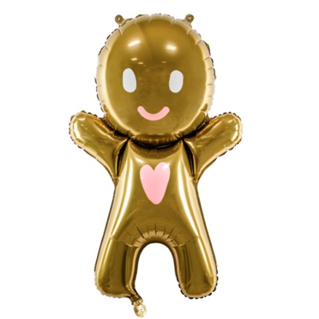 Globo hombre jengibre Partydeco