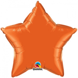 Globo Estrella de foil 20"-51cm Qualatex