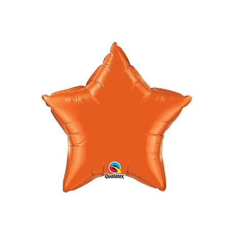 Globo Estrella de foil 20"-51cm Qualatex