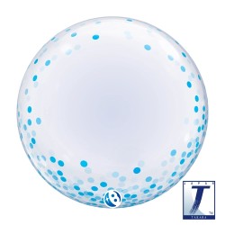 Burbuja Confeti AZUL Takarakosan