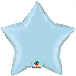 Globo Estrella de foil 20"-51cm Qualatex