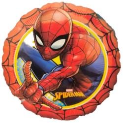 Globo de Spiderman redondo en la categoria globos de dibujos animados