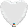 Globo corazón de foil 36"-90cm Qualatex en globos corazón para decorar