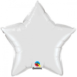 Globo Estrella de foil 20"-51cm Qualatex