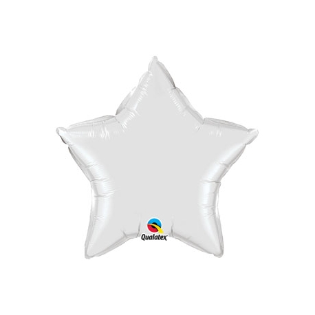 Globo Estrella de foil 20"-51cm Qualatex