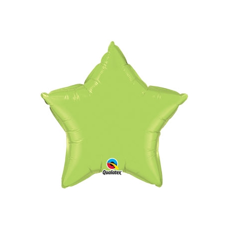Globo estrella de foil 36"-90cm Qualatex en globos para decoración.