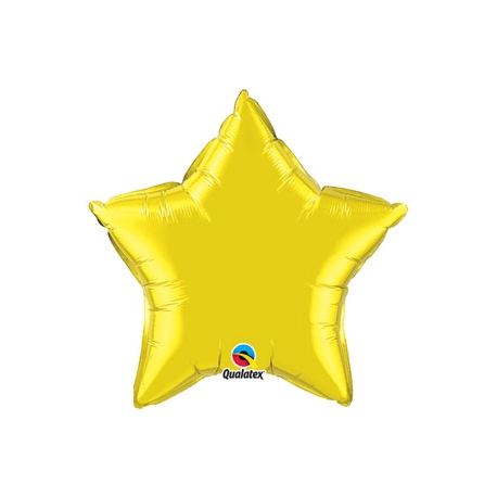 Globo estrella de foil 36"-90cm Qualatex en globos para decoración.