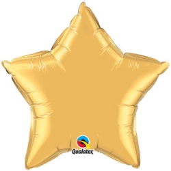 Globo estrella de foil 36"-90cm Qualatex en globos para decoración.