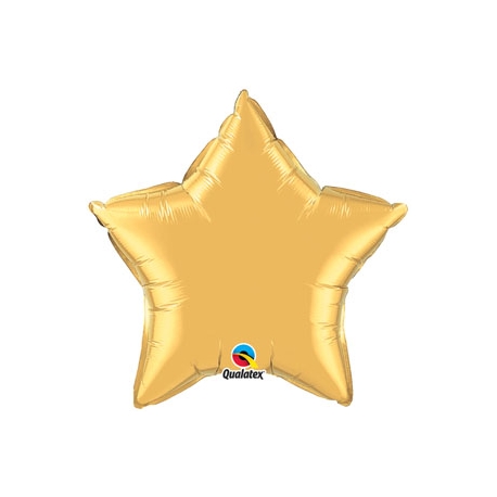 Globo estrella de foil 36"-90cm Qualatex en globos para decoración.