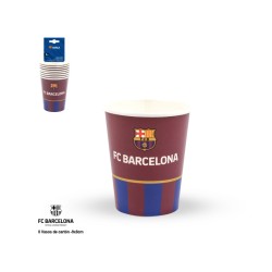 Vasos FC BARCELONA cartón