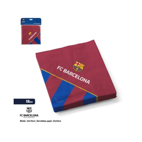 Servilletas FC BARCELONA papel