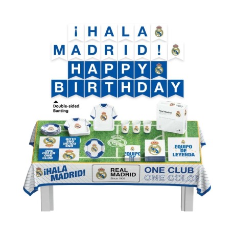 Caja Fiesta Real Madrid 6 personas