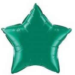 Globo estrella de foil de 32"-78cm en globos estrella para decoración.