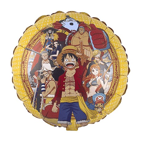 Globo One Piece 18"-45cm de foil
