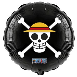 Globo One Piece Skull Luffy 18"-45cm