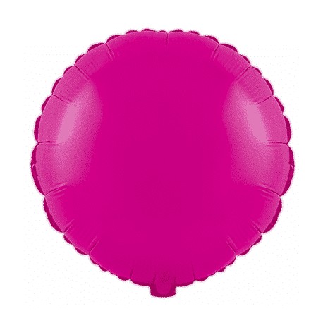 Globo Redondo de foil flúor 18"-45cm TG
