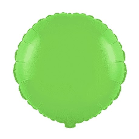 Globo Redondo de foil flúor 18"-45cm TG