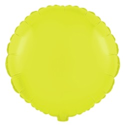 Globo Redondo de foil flúor 18"-45cm TG