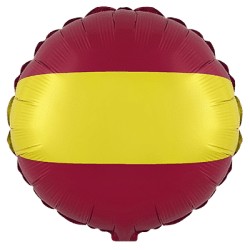 Globo bandera España 18"-45cm foil