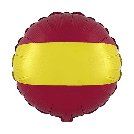 Globo bandera España 18"-45cm foil
