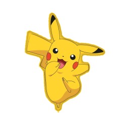 Globo PIKACHU - POKEMON de foil en  globos de personajes.