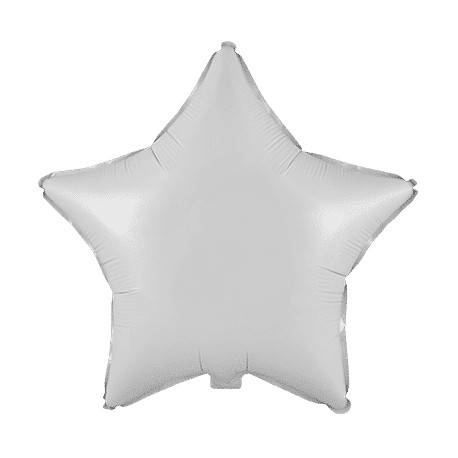 Globo estrella de foil de 32"-78cm en globos estrella para decoración.