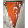 Guirnalda triángulos 10m 25*35cm ideal para exteriores. Gran durabilidad.