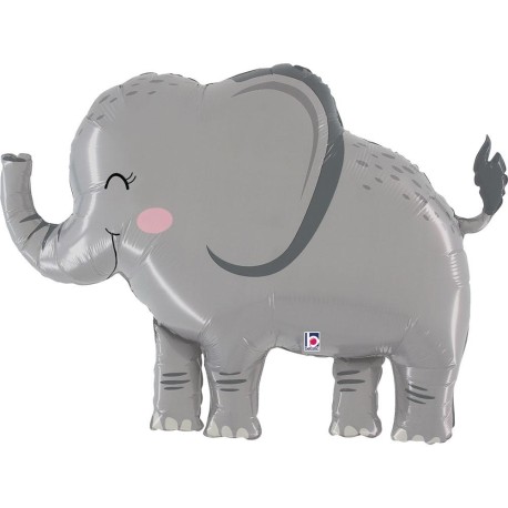 Globo Elefante gris Grabo foil