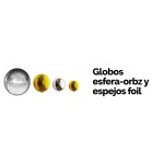 Globos esfera-orbz y espejos foil