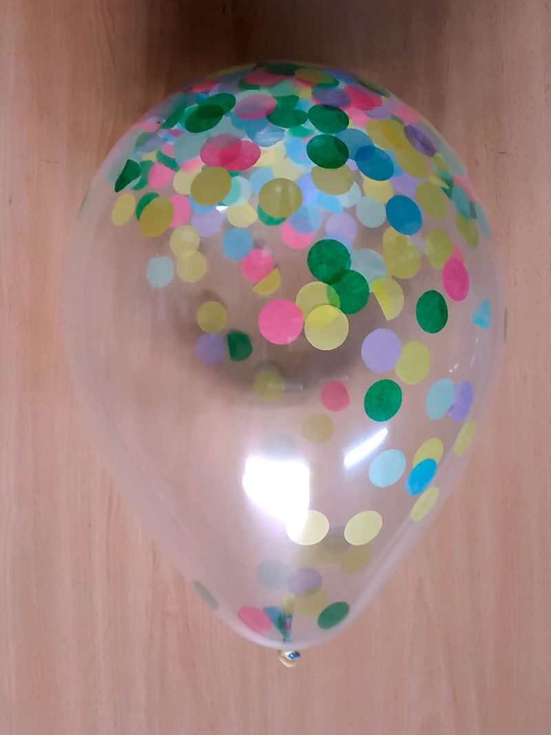 Decoracion con Globos 2 Inflado, medido y atado de globos